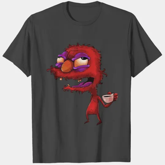 Elmo before coffee T Shirts