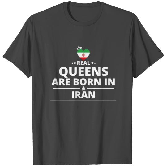 queens from geschenk i love IRAN T Shirts