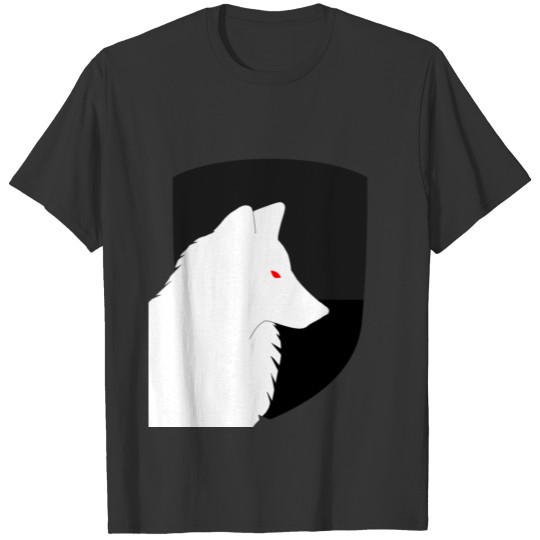 White Wolf Emblem (Extended) T Shirts