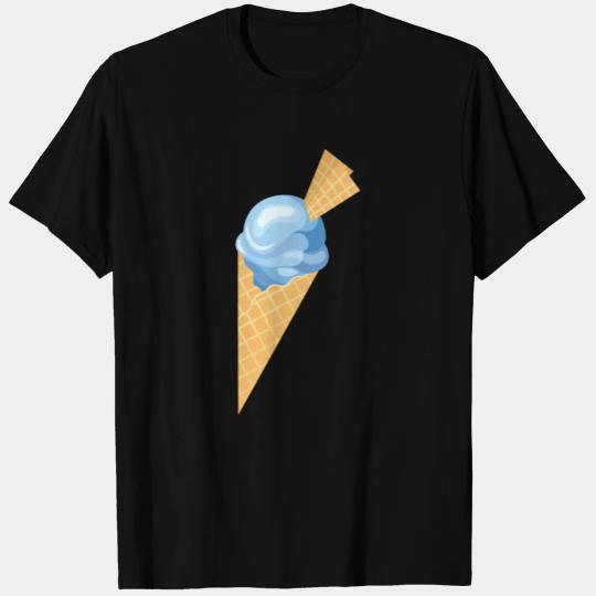 Ice Cream Blue T Shirts