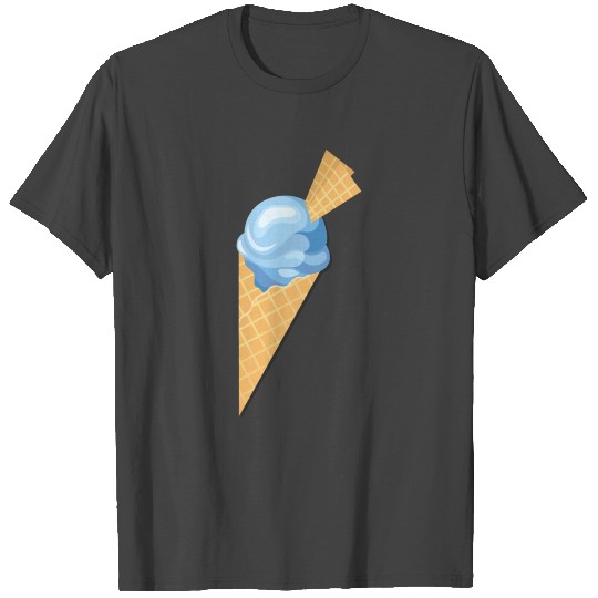 Ice Cream Blue T Shirts