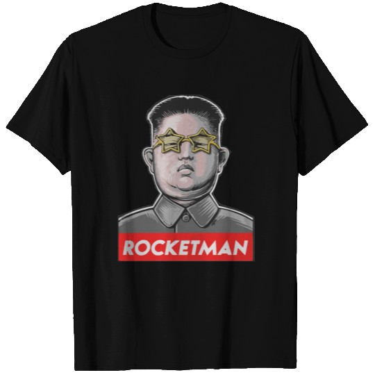 kim jong un rocketman T Shirts