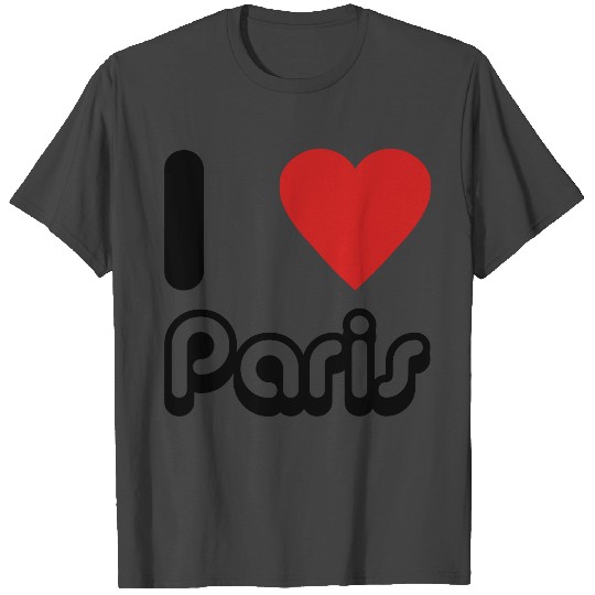 I Love Paris T Shirts