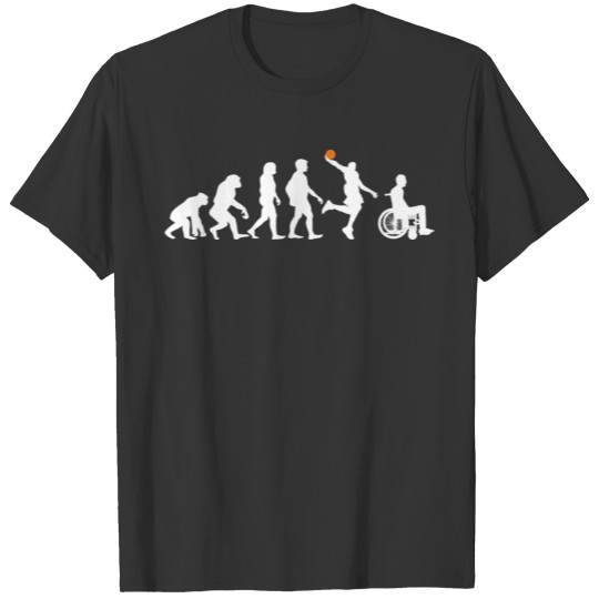 Basketball Tshirt Funny Gift Evolution Design MEN T-shirt