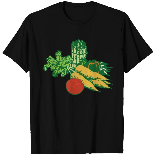 paprika chilli chili pepper citrus veggie gemuese T Shirts