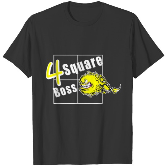 4 square boss T-shirt
