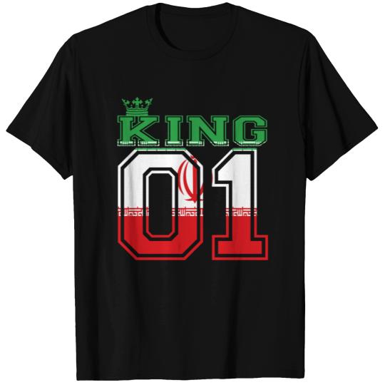 land partner king 01 prince Iran T Shirts