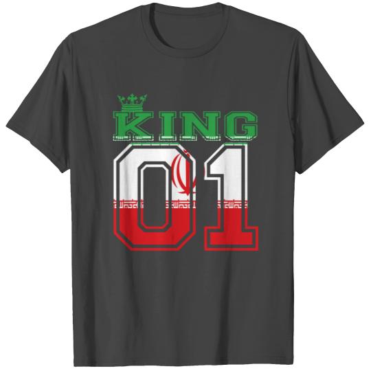 land partner king 01 prince Iran T Shirts