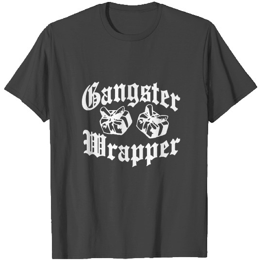 Gangster Wrapper Funny Christmas T Shirts Empire Th