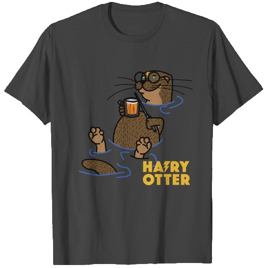 Hairy Otter T Shirts
