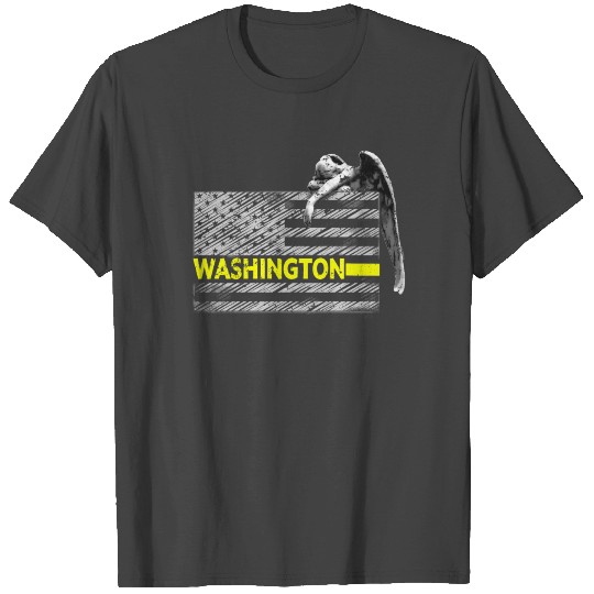 Washington Police Dispatcher Flag Gifts T Shirts