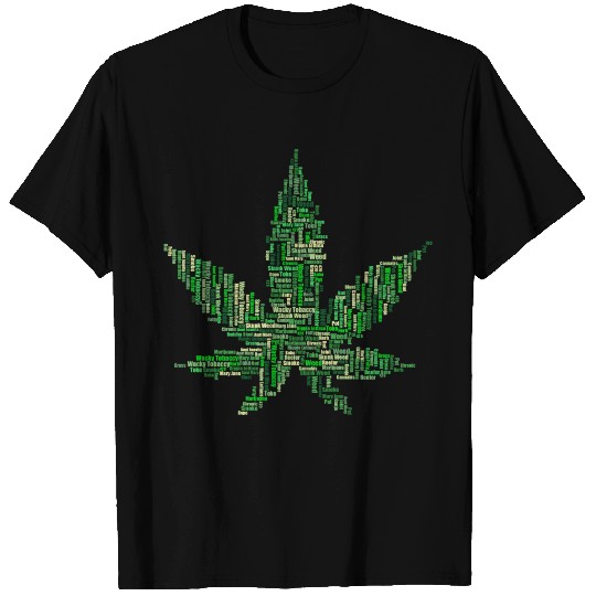 hanf cannabis kiffen marijuana hemp grass gras32 T Shirts