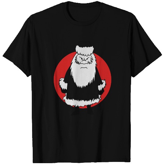Angry bad santa Claus T Shirts