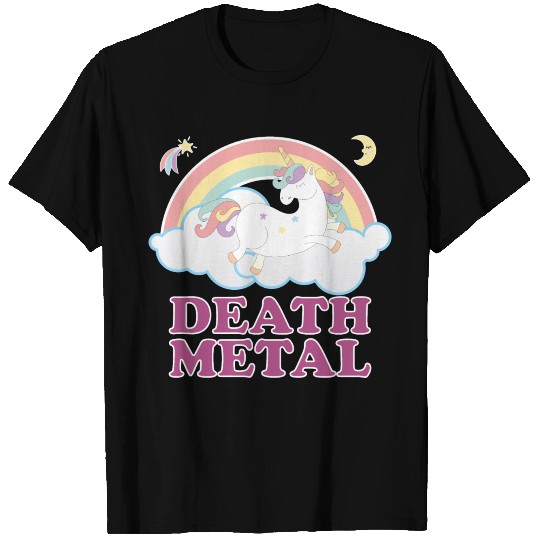 Death Metal Unicorn T Shirts