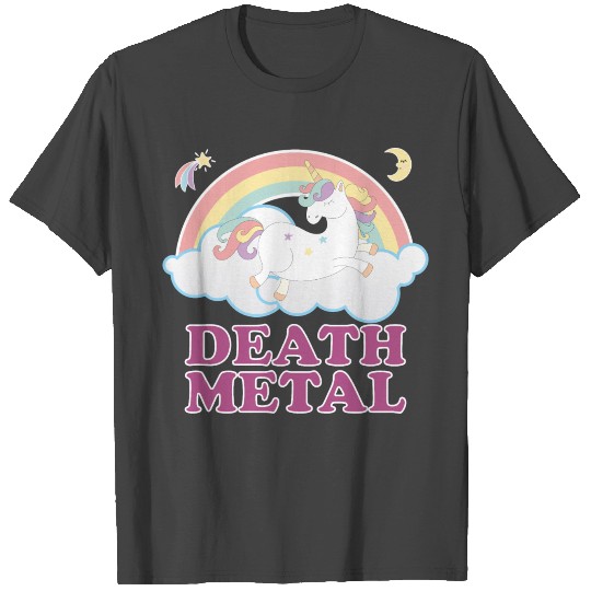 Death Metal Unicorn T Shirts