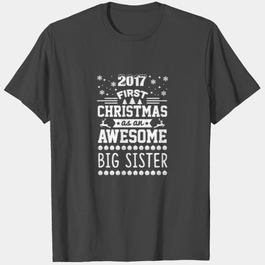 Big Sister My First Christmas 2017 T Shirts