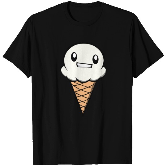Vanilla Ice Cream Cone T Shirts