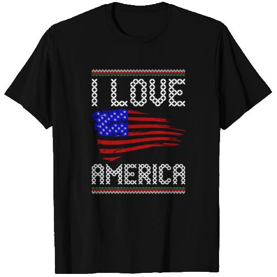 I Love America T Shirts