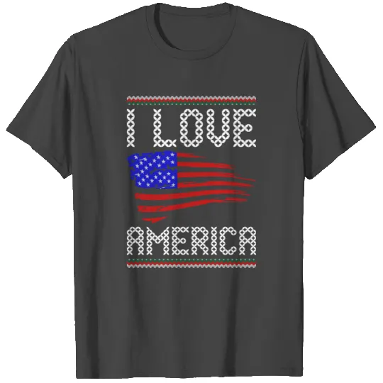 I Love America T Shirts
