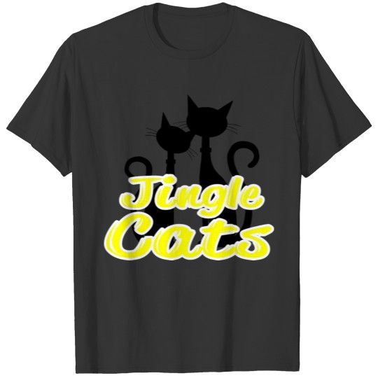 GIFT - ECG JINGLE CATS YELLOW 4 T Shirts