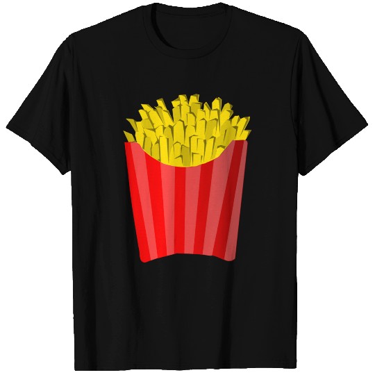 french fries pommes frites fastfood fast food12 T Shirts