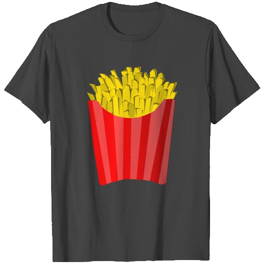 french fries pommes frites fastfood fast food12 T Shirts