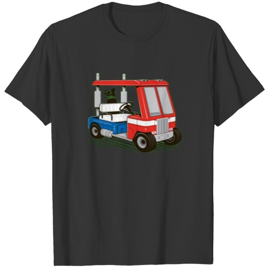 optimus golf cart T-shirt