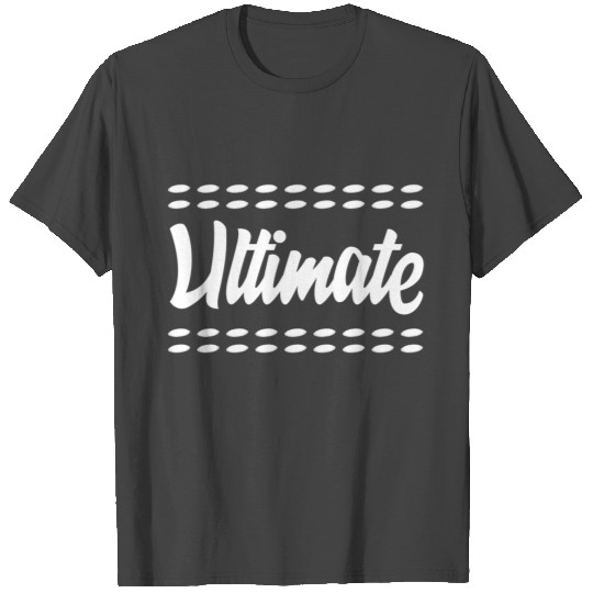 Ultimate Frisbee Sport Design T Shirts