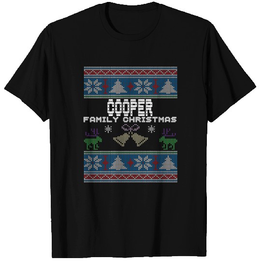 Ugly Cooper Christmas Family Vacation T Shirts