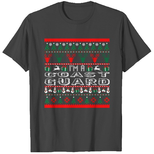 I Am Coast Guard Christmas Ugly Sweater T Shirts