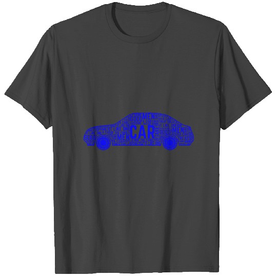 GIFT - CAR BLUE T Shirts