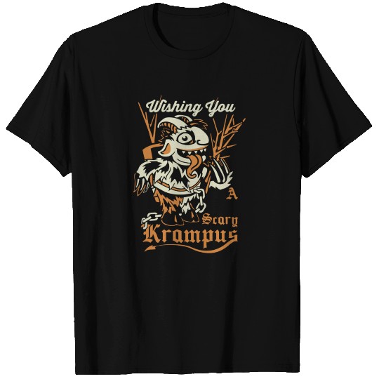 Scary Krampus T Shirts