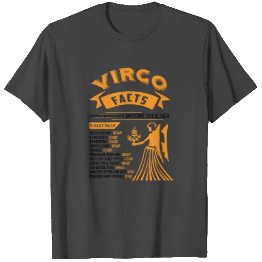 VIRGO FACTS T Shirts