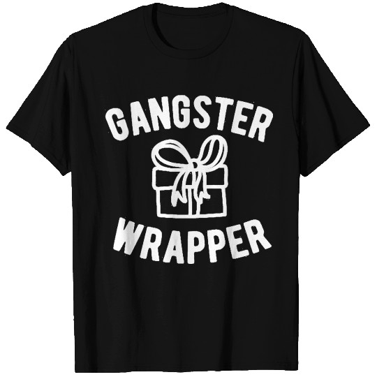 Gangster Wrapper Funny Christmas T Shirts