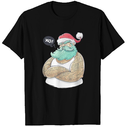 Tatted Bad Santa T Shirts