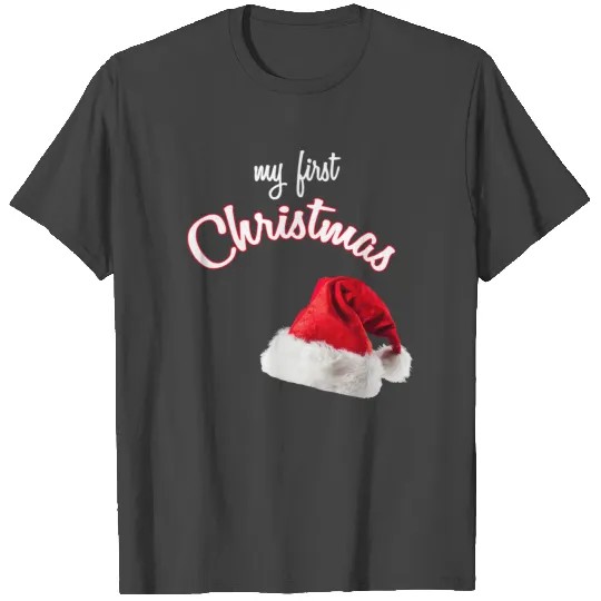 Baby Bump My First Christmas Maternity Gift Idea T Shirts