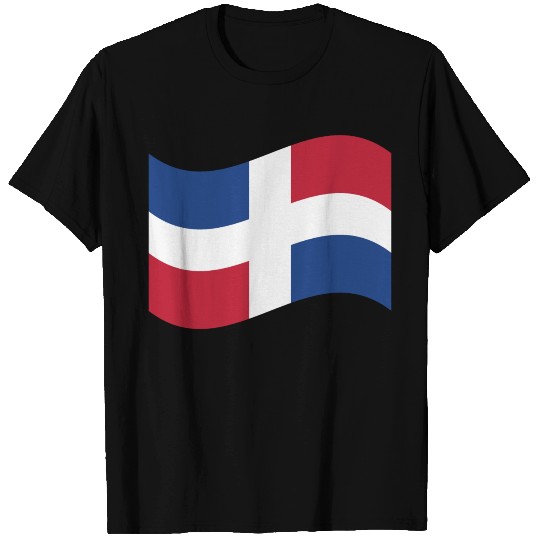 flag dominican republic T Shirts