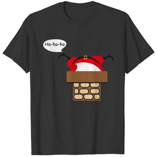 Cool Santa Claus New Year Christmas vector image T-shirt