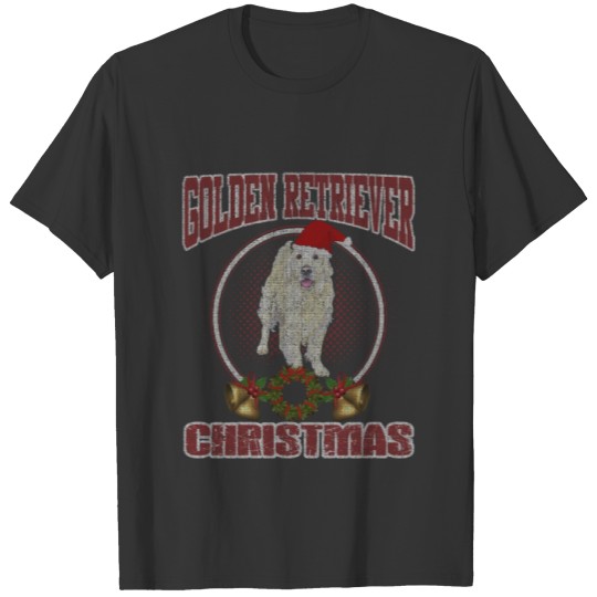 Some People Call It Golden Retriever christmas T-shirt
