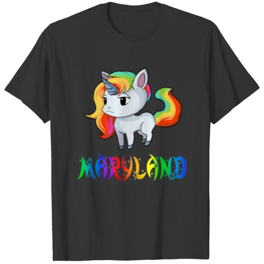 Maryland Unicorn T Shirts