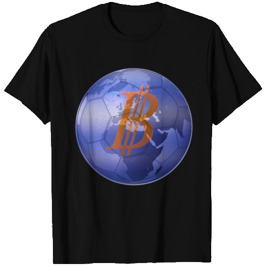 Bitcoin Soccer World B T Shirts