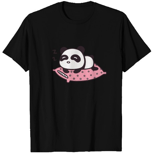 Cute Sleeping Panda T Shirts