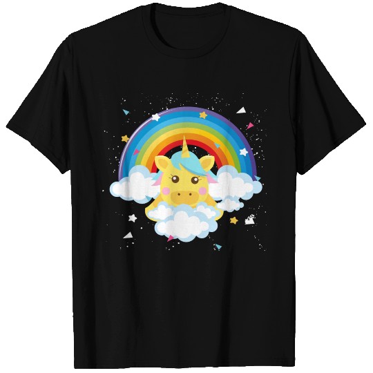 rainbow unicorn T Shirts