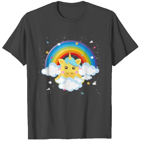 rainbow unicorn T Shirts