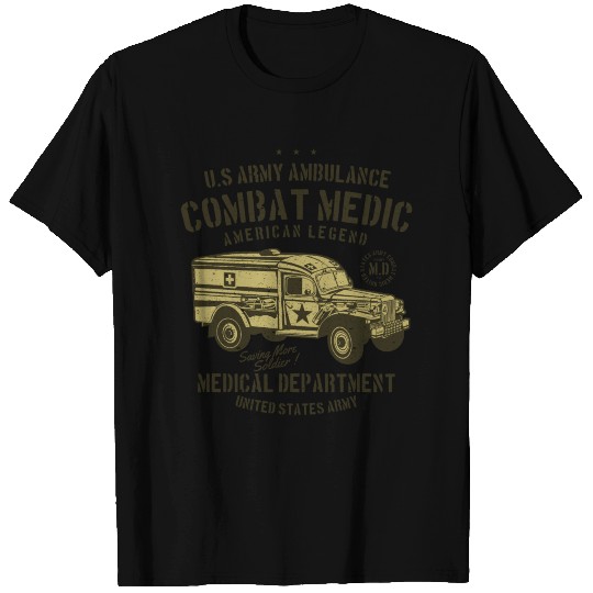 US army ambulance T Shirts