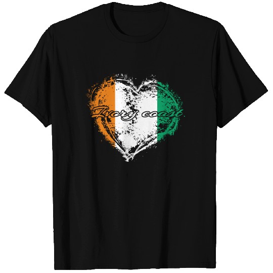HOME ROOTS COUNTRY GIFT LOVE Ivory coast T Shirts