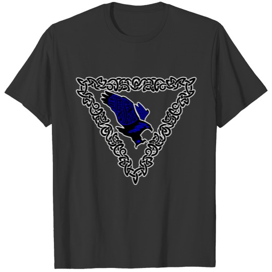 Eagle Clan Logo Blue T Shirts