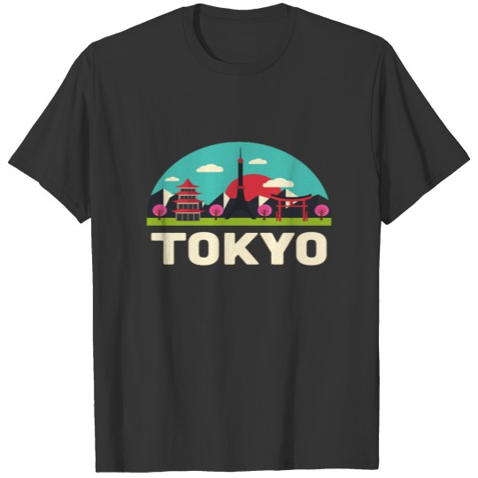Tokyo Japan T shirt for Japanese fan Tokyo Tshirt T-shirt