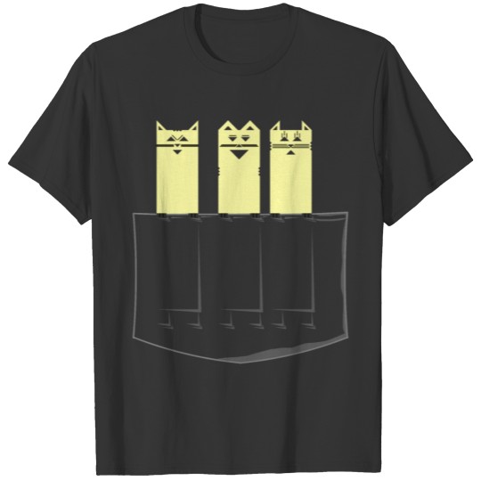 Cats In My Pocket T-shirt