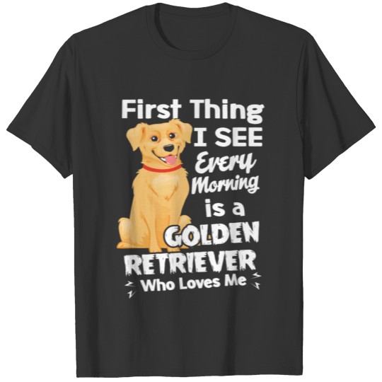 Golden Retriever T Shirt T-shirt